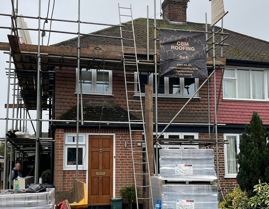 New roof · Surrey